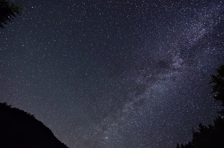 Star skyの写真素材
