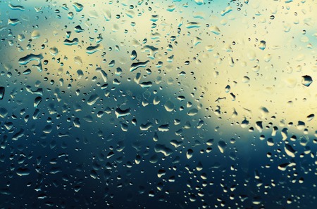 Rainy wet background