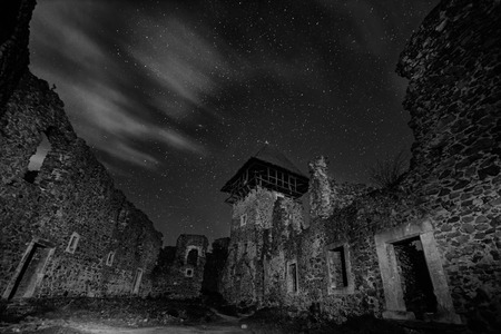 Nevitsky Castle ruinsの写真素材