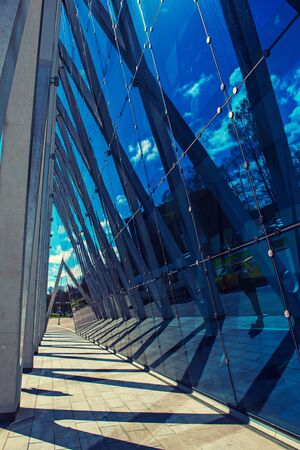 Abstract architecture backgroundの写真素材