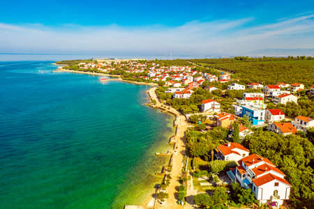 Petrcane village, Croatiaの写真素材