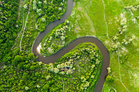 River in the meadows