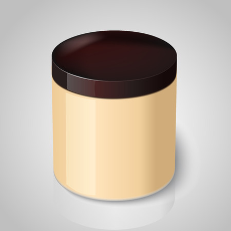 A Cosmetics Packages with the white backgroundのイラスト素材