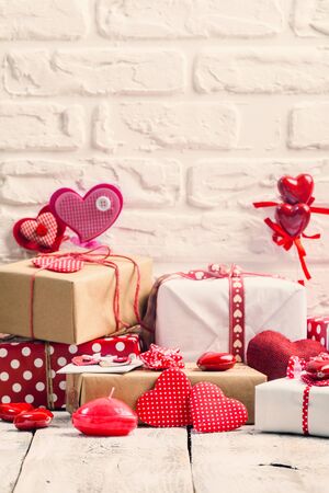 Valentines Day giftの写真素材