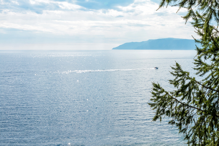 coast of Lake Baikal.の写真素材