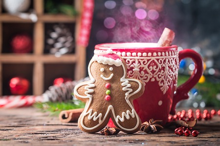 Christmas Decorations with Gingerbread man