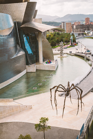 Guggenheim Bilbao museumのeditorial素材