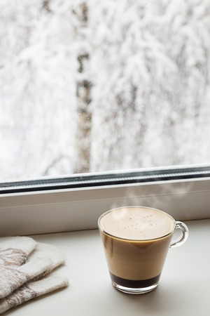 Cozy winter still lifeの写真素材