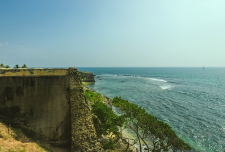 view from walls at fort Galleの写真素材