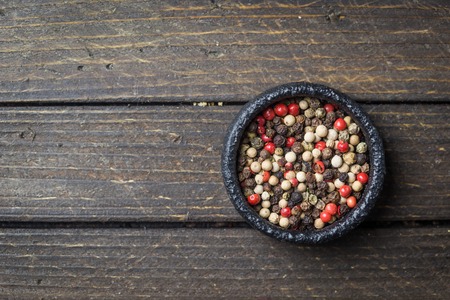 Mix of pepper cornsの写真素材