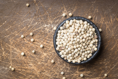 Close up of pepper cornsの写真素材