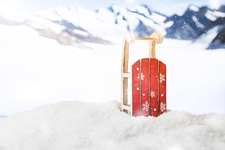 Winter Christmas background.