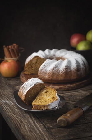 Apple Bundt Cakeの写真素材