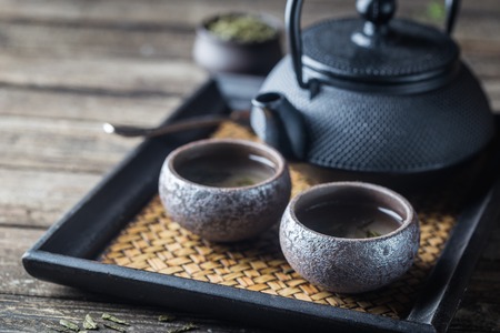 Healthy green teaの写真素材