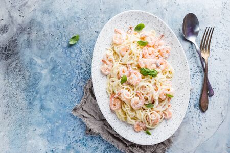 Italian pasta spaghettiの写真素材