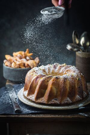 Apple Bundt Cakeの写真素材