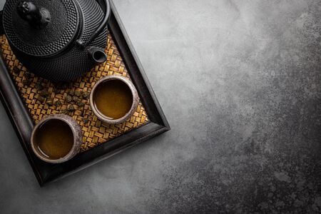 Green japanese tea