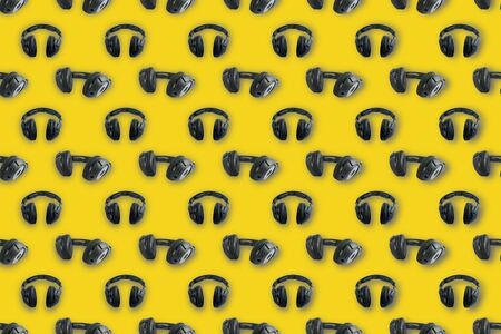 Wireless headphones pattern