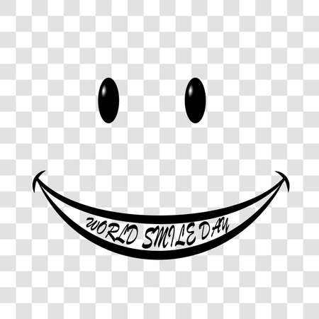 Smile world day vect illのイラスト素材