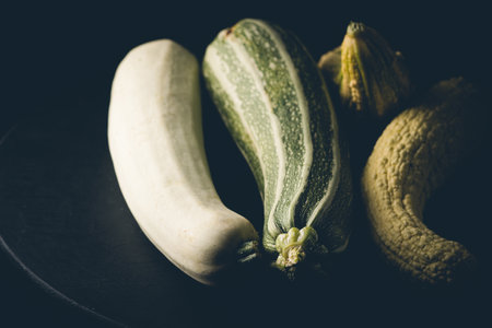 Young raw zucchini
