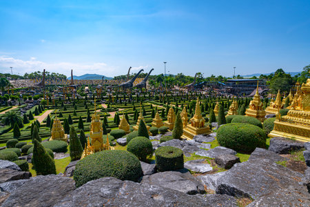 Nong Nooch Tropical Botanical Gardenの写真素材