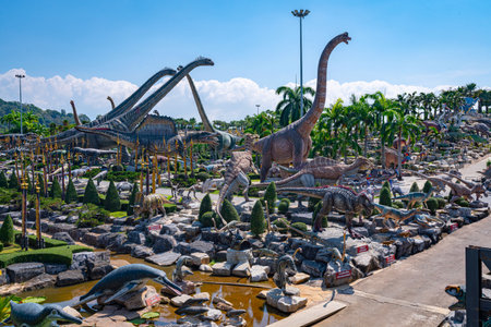 Nong Nooch Tropical Botanical Gardenの写真素材