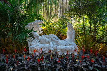 Nong Nooch Tropical Botanical Gardenの写真素材