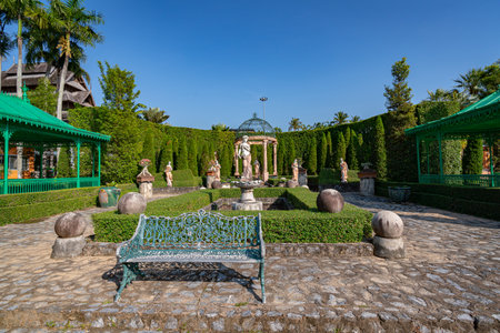 Nong Nooch Tropical Botanical Gardenの写真素材