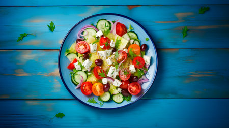 Classic Greek saladの素材