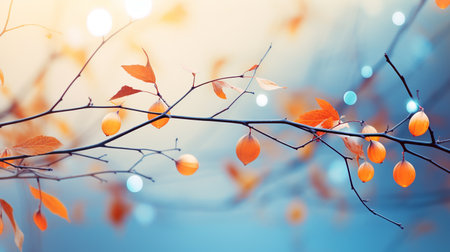 Abstract Fall background.の素材