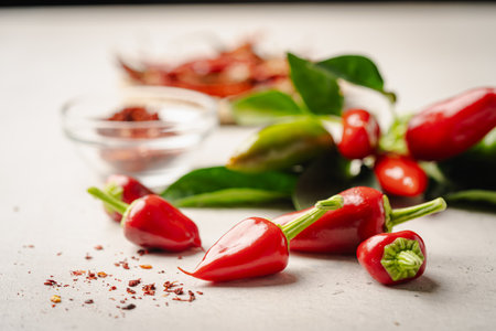 Red hot chilli pepperの写真素材