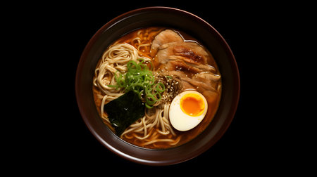 Asian noodle soupの素材