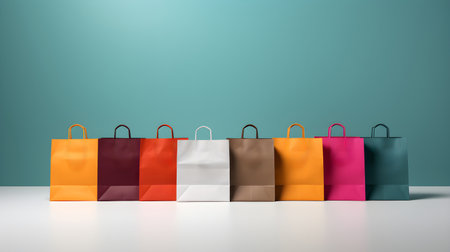 paper gift or shopping bagsの素材