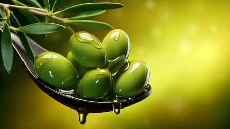 Branch of olive fruitの素材