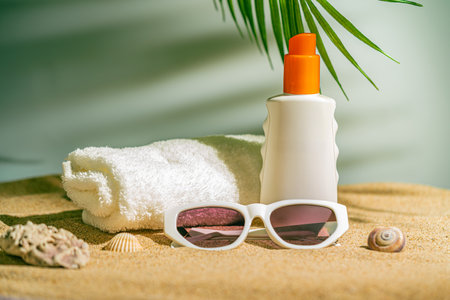 Sunscreen spf spray bottle