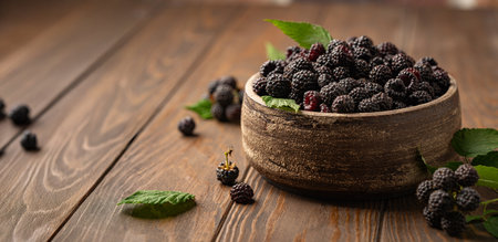fresh black raspberry