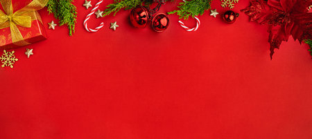 Christmas and Happy New background