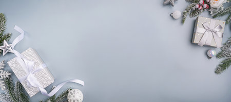 Elegant New Year 2026 Celebration with Silver Decor