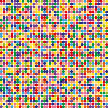seamless background consisting of a set of colored cubesのイラスト素材