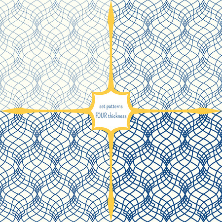 A grid of lines of different thickness.の写真素材