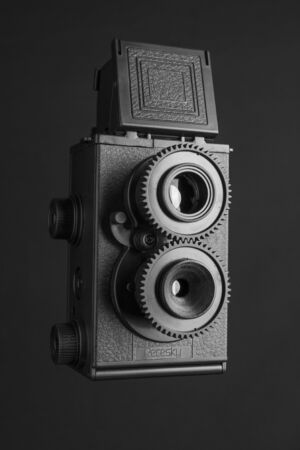 Twin lens cameraの写真素材