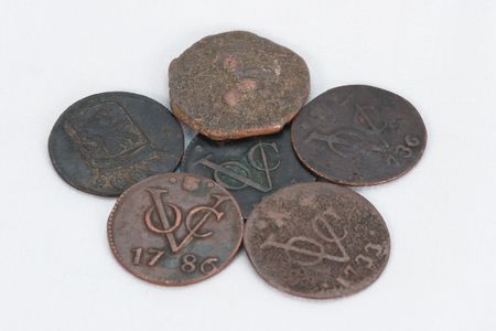 Old Coinの写真素材