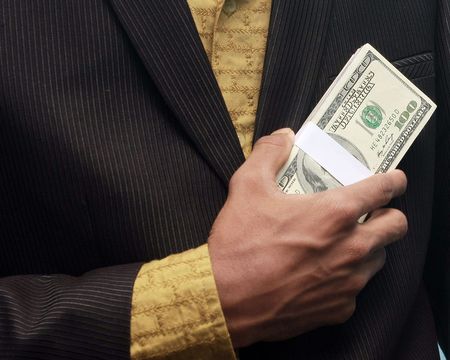 black moneyの写真素材