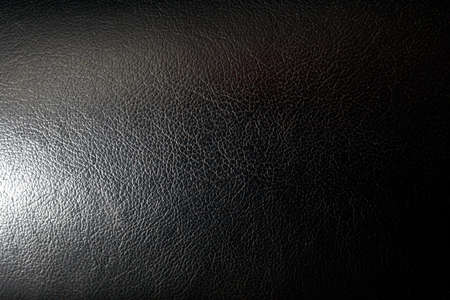 Black leather close upの写真素材