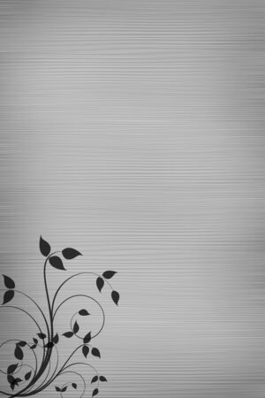 Flower art blank paperの写真素材