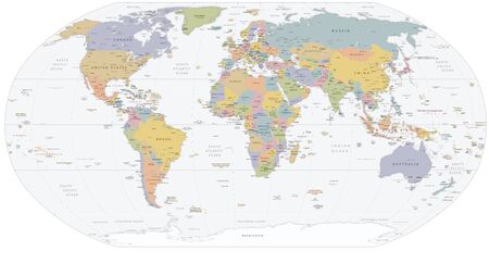 world mapの写真素材
