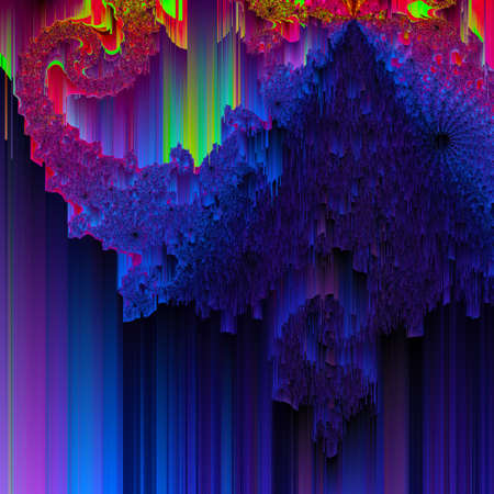 Colorful Abstract Background Colors. Artistic and imaginative digitally designed abstract 3D...