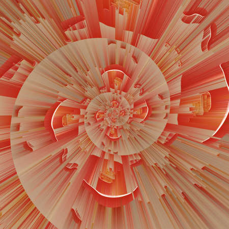 Computer generated abstract fractal artwork for creative art,design and entertainmentの写真素材