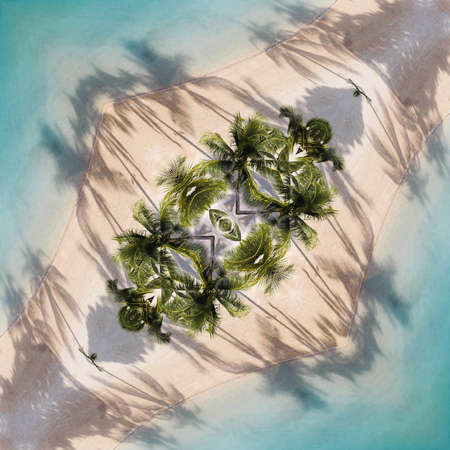 Abstract kaleidoscope background. Beautiful kaleidoscope seamless pattern. Seamless kaleidoscope...