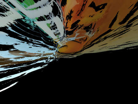 Imaginatory fractal background Image. Abstract fractal color texture.の写真素材